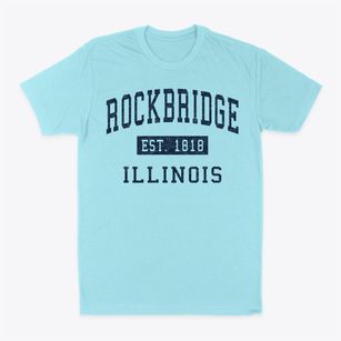 Rockbridge Illinois Classic Established Classic Dad T-Shirt