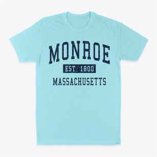 Monroe Massachusetts Classic Established Classic Dad T-Shirt