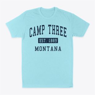 Camp Three Montana Classic Established Classic Dad T-Shirt