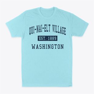 Qui-nai-elt Village Washington Classic Established Classic Dad T-Shirt