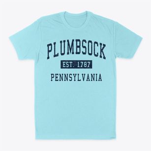 Plumbsock Pennsylvania Classic Established Classic Dad T-Shirt