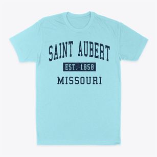Saint Aubert Missouri Classic Established Classic Dad T-Shirt