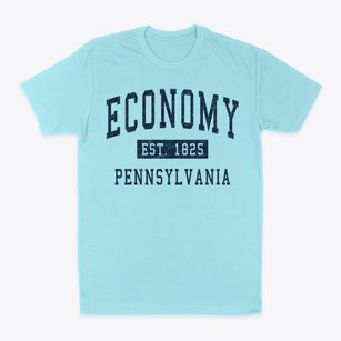Economy Pennsylvania Classic Established Classic Dad T-Shirt