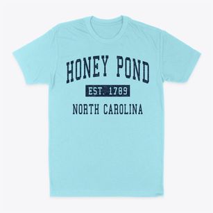 Honey Pond North Carolina Classic Established Classic Dad T-Shirt