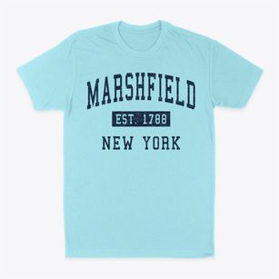 Marshfield New York Classic Established Classic Dad T-Shirt