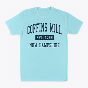 Coffins Mill New Hampshire Classic Established Classic Dad T-Shirt