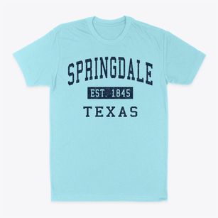Springdale Texas Classic Established Classic Dad T-Shirt