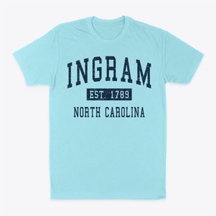 Ingram North Carolina Classic Established Classic Dad T-Shirt