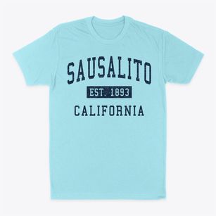 Sausalito California Classic Established Classic Dad T-Shirt