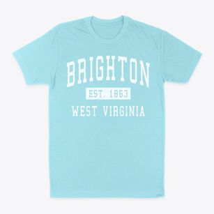 Brighton West Virginia Classic Established Classic Dad T-Shirt