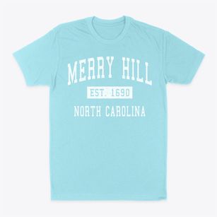 Merry Hill North Carolina Classic Established Classic Dad T-Shirt