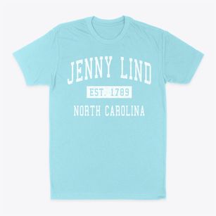 Jenny Lind North Carolina Classic Established Classic Dad T-Shirt