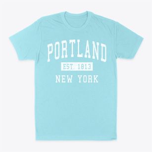 Portland New York Classic Established Classic Dad T-Shirt
