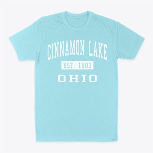 Cinnamon Lake Ohio Classic Established Classic Dad T-Shirt