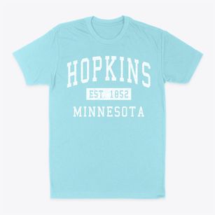 Hopkins Minnesota Classic Established Classic Dad T-Shirt