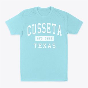 Cusseta Texas Classic Established Classic Dad T-Shirt
