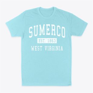 Sumerco West Virginia Classic Established Classic Dad T-Shirt