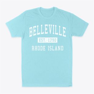 Belleville Rhode Island Classic Established Classic Dad T-Shirt