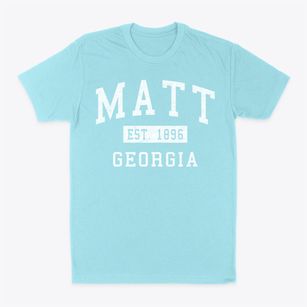 Matt Georgia Classic Established Classic Dad T-Shirt