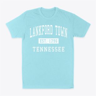 Lankford Town Tennessee Classic Established Classic Dad T-Shirt