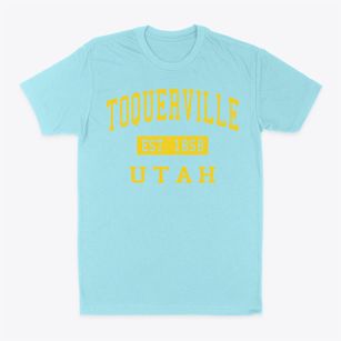Toquerville Utah Classic Established Classic Dad T-Shirt