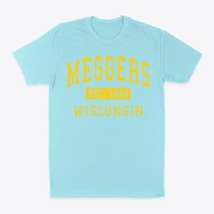 Meggers Wisconsin Classic Established Classic Dad T-Shirt