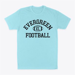 Evergreen High School Classic Football Classic Dad T-Shirt