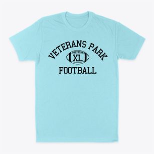 Veterans Park Elemenatary School Classic Football Classic Dad T-Shirt