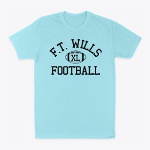 F.t. Wills High School Classic Football Classic Dad T-Shirt