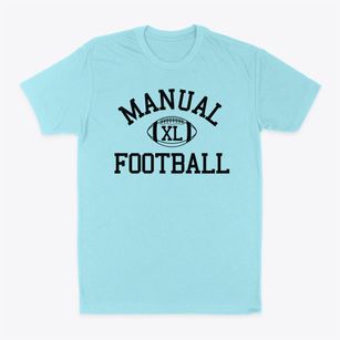 Manual High School Classic Football Classic Dad T-Shirt