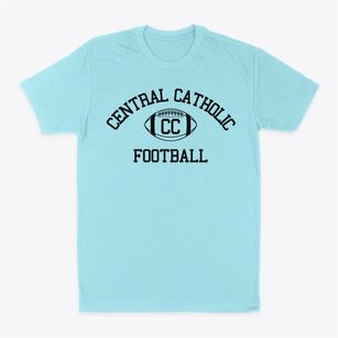 Great Falls Central Catholic High School Classic Football Classic Dad T-Shirt