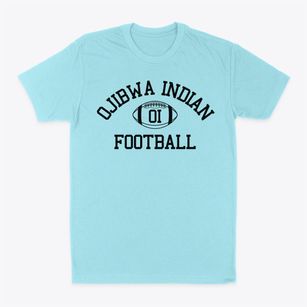Ojibwa Indian School Classic Football Classic Dad T-Shirt
