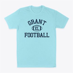 Grant Junior High School Classic Football Classic Dad T-Shirt