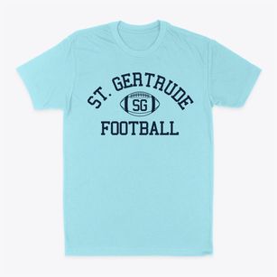 Saint Gertrude School Classic Football Classic Dad T-Shirt