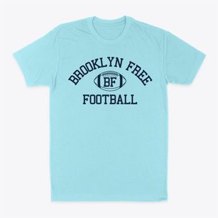 Brooklyn Free School Classic Football Classic Dad T-Shirt