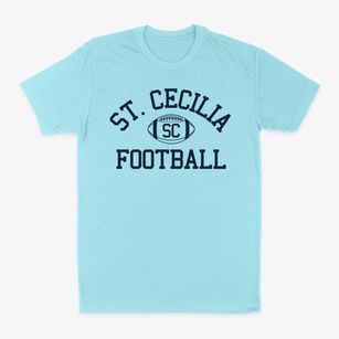 Saint Cecilia School Classic Football Classic Dad T-Shirt