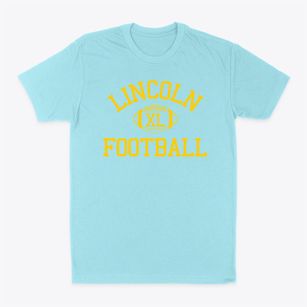 Lincoln Intermediate Center Classic Football Classic Dad T-Shirt