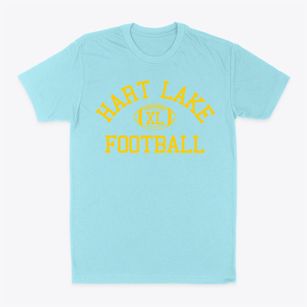 Hart Lake District 134 School Classic Football Classic Dad T-Shirt