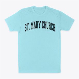 St Mary Church Varsity Arch Classic Dad T-Shirt