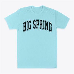 Big Spring Junior High School Varsity Arch Classic Dad T-Shirt