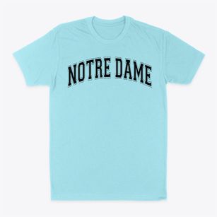 Notre Dame Elementary School Varsity Arch Classic Dad T-Shirt