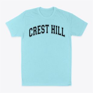 Crest Hill Elementary School Varsity Arch Classic Dad T-Shirt