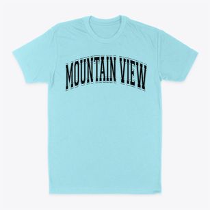 Mountain View Elementary School Varsity Arch Classic Dad T-Shirt