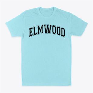Elmwood Elementary School Varsity Arch Classic Dad T-Shirt