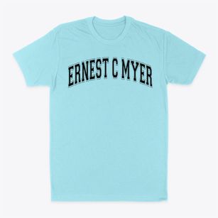 Ernest C Myer Elementary School Varsity Arch Classic Dad T-Shirt