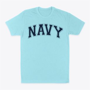 Navy Elementary School Varsity Arch Classic Dad T-Shirt