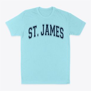 St James Parish Varsity Arch Classic Dad T-Shirt