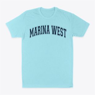 Marina West Elementary School Varsity Arch Classic Dad T-Shirt