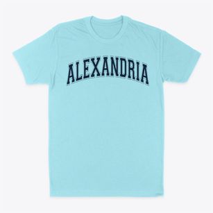 Alexandria Middle School Varsity Arch Classic Dad T-Shirt