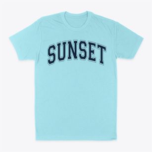 Sunset Elementary School Varsity Arch Classic Dad T-Shirt